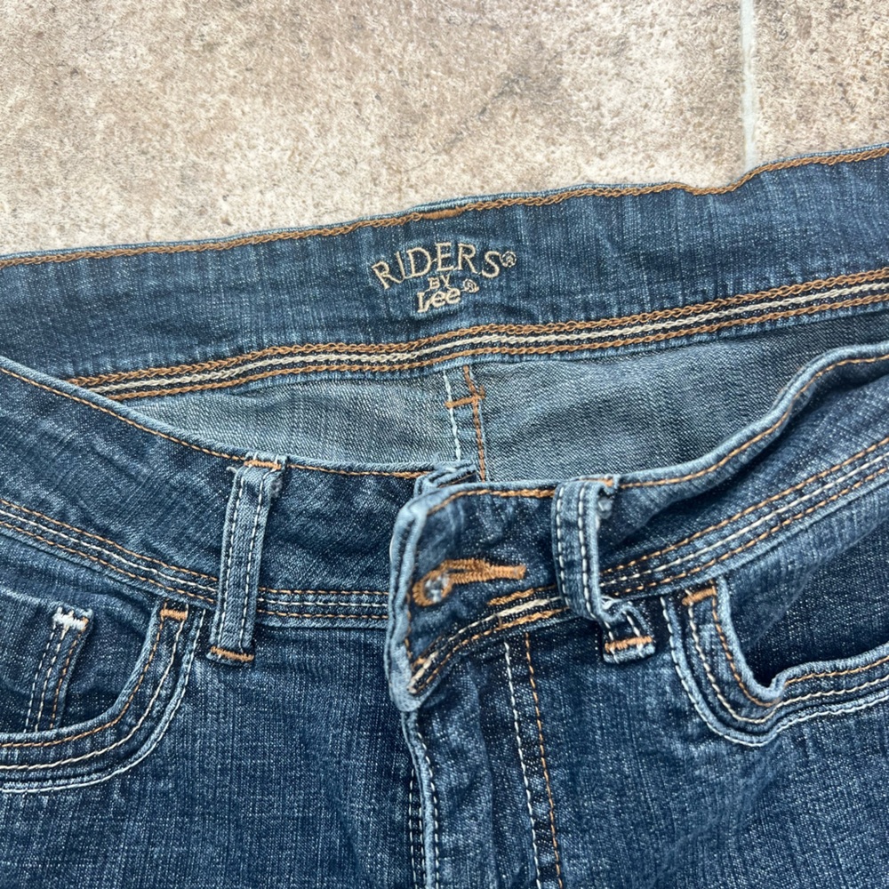 Lee Women's Dark Blue Relaxed Jeans